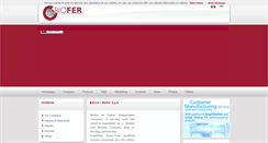 Desktop Screenshot of bioferspa.com