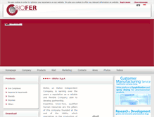 Tablet Screenshot of bioferspa.com